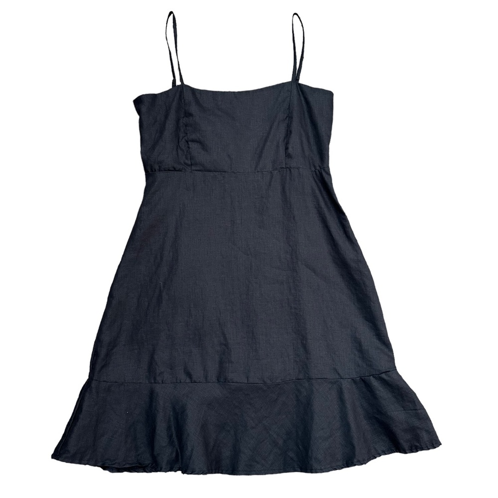 Beachgold Anthropologie Sleeveless Ruffle Hem Dress Large